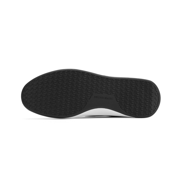 Men's Arch Support Fashion Sneakers - BLACK - 6